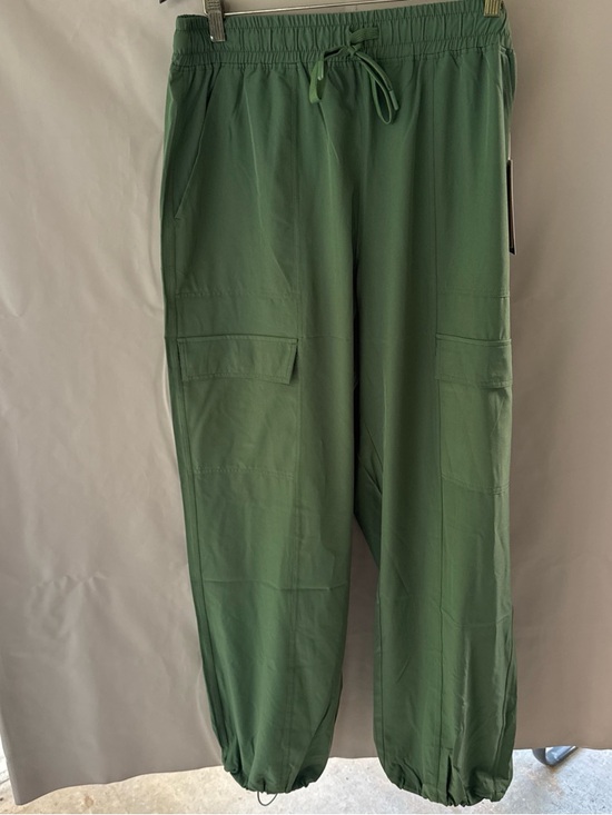 BearPaw Pants - Women’s Olive Green Drawstring Cargo Pants